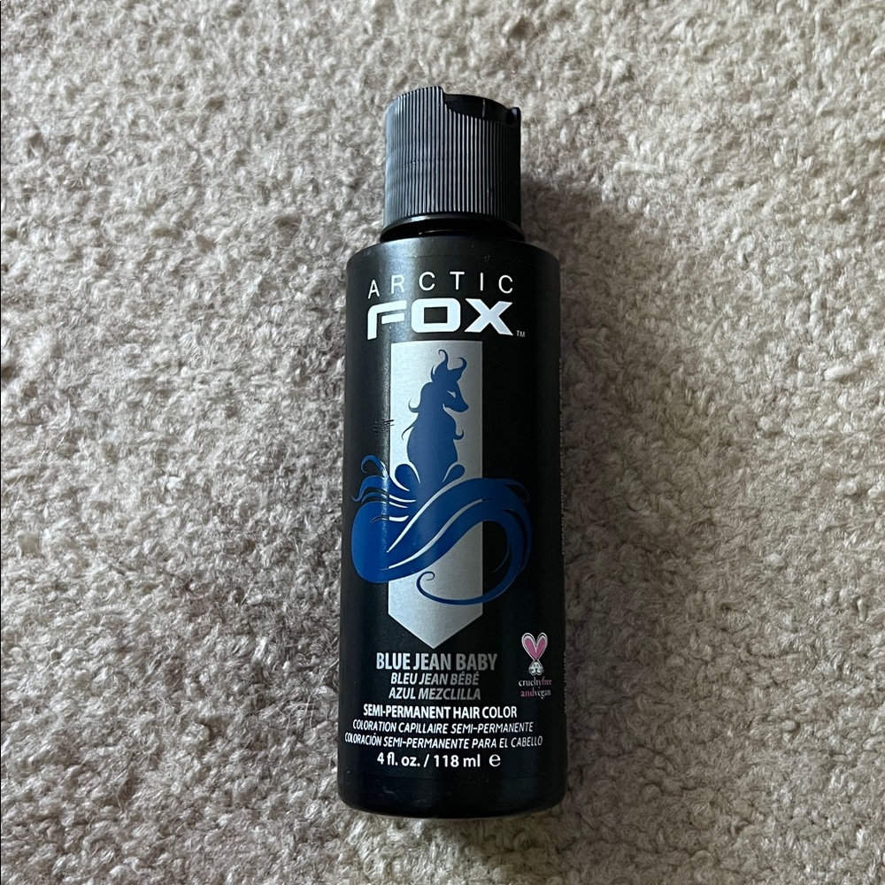 🦋NWT - ARCTIC FOX Semi-Permanent Blue Jean Baby Hair Dye - Picture 3 of 3